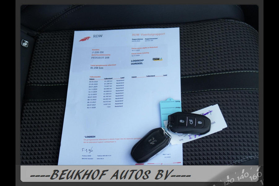 Peugeot 208 1.2 PureTech GT-Line Automaat Carplay Navi Leer Peugeot 208 1.2 PureTech GT-Line Automaat Carplay Navi Leer