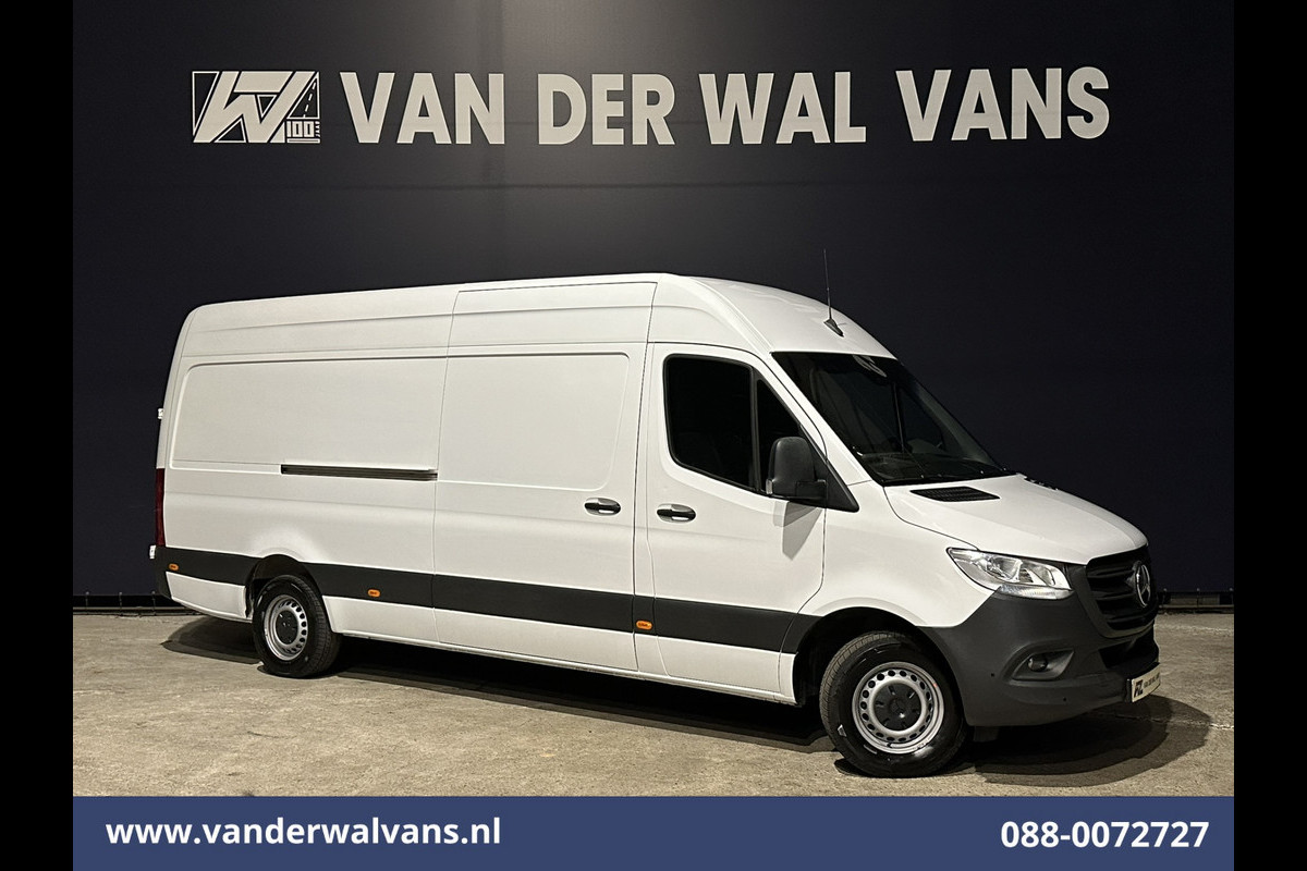 Mercedes-Benz Sprinter 315 CDI 150pk L3H2 Euro6 Airco | 360 Graden Camera | Navigatie | Apple Carplay | Android Auto | Cruiscontrol, Chauffeursstoel, Trekhaak, Stoelverwarming, 270 Gr. achterdeuren, Bijrijdersbank, Parkeersensoren