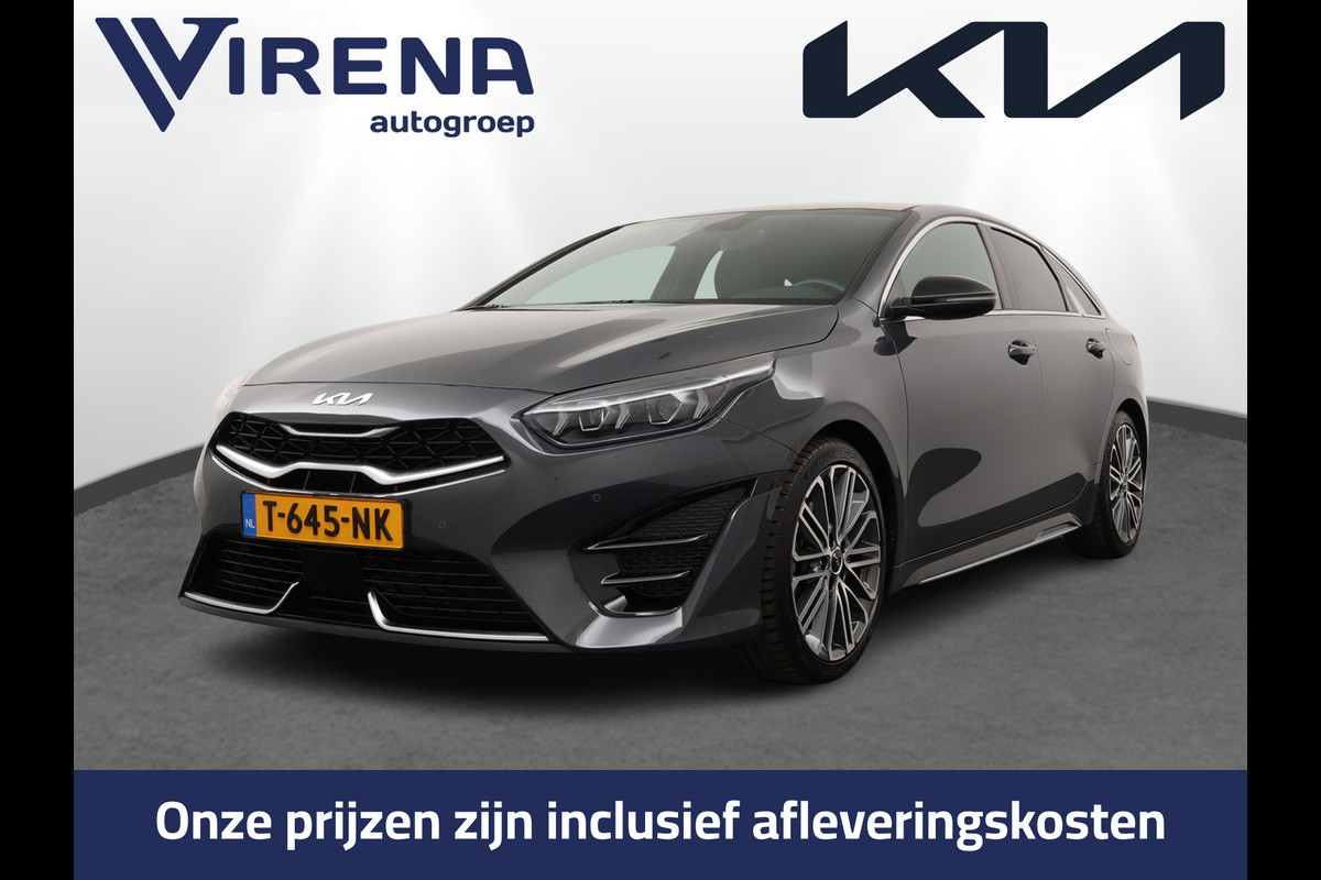 Kia ProCeed 1.5 T-GDi GT-PlusLine - JBL Audio - Apple CarPlay/Android Auto - Stoel en stuurwiel verwarming - Led Koplampen - Adaptieve Cruise Control - Fabrieksgarantie Tot 2030