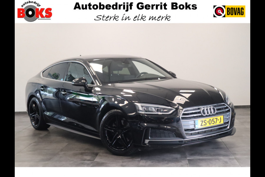 Audi A5 Sportback 35 TFSI Sport S-line edition Cruise Climate Navi N Gloss Black wielen