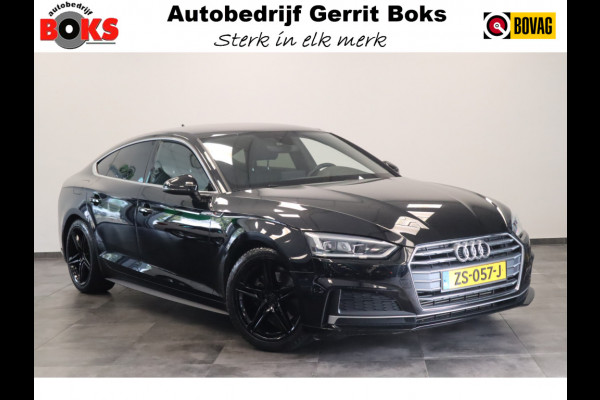 Audi A5 Sportback 35 TFSI Sport S-line edition Cruise Climate Navi N Gloss Black wielen