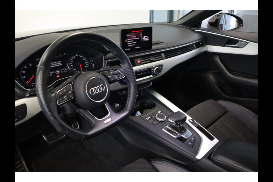 Audi A5 Sportback 35 TFSI Sport S-line edition Cruise Climate Navi N Gloss Black wielen