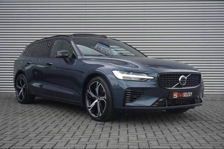 Volvo V60 PHEV T6 AWD ULTRA DARK SCHUIFDAK | WINTERPACK | H&K AUDIO | LUXE