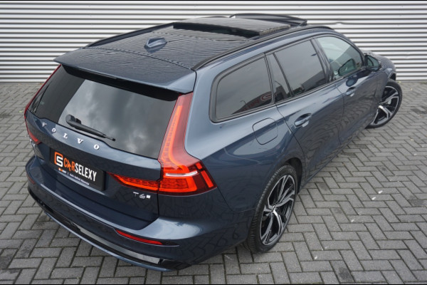 Volvo V60 PHEV T6 AWD ULTRA DARK SCHUIFDAK | WINTERPACK | H&K AUDIO | LUXE