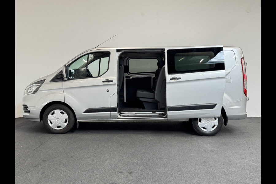 Ford Transit Custom 131pk Automaat L2H1 Trend Dubbele Cabine 2x Schuifdeur Navigatie Apple Carplay/Android Auto Cruise control Airco Euro6