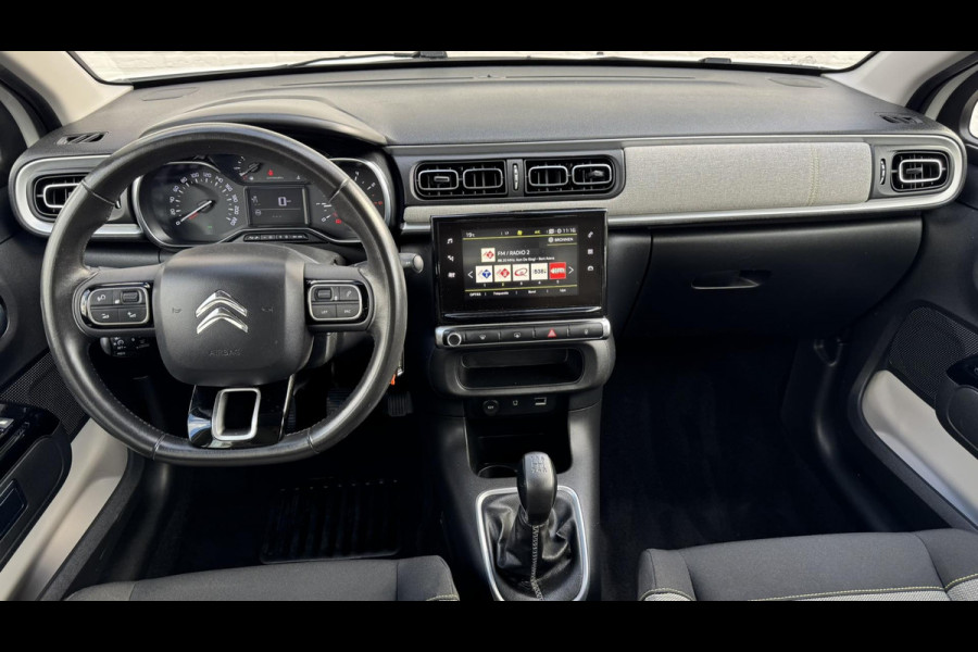 Citroën C3 1.2 PureTech Feel Cruise control Airco Navi Bleutooth Apple Carplay Android Auto Parkeersensoren achter