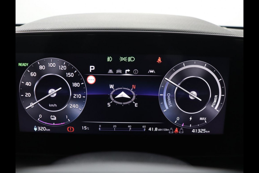 Kia Niro EV DynamicLine 64.8 kWh - SOH 98,3% - Stoel-/stuurverwarming - Navigatie - Cruise Control - Climate Control - Keyless Fabrieksgarantie tot 02-2030