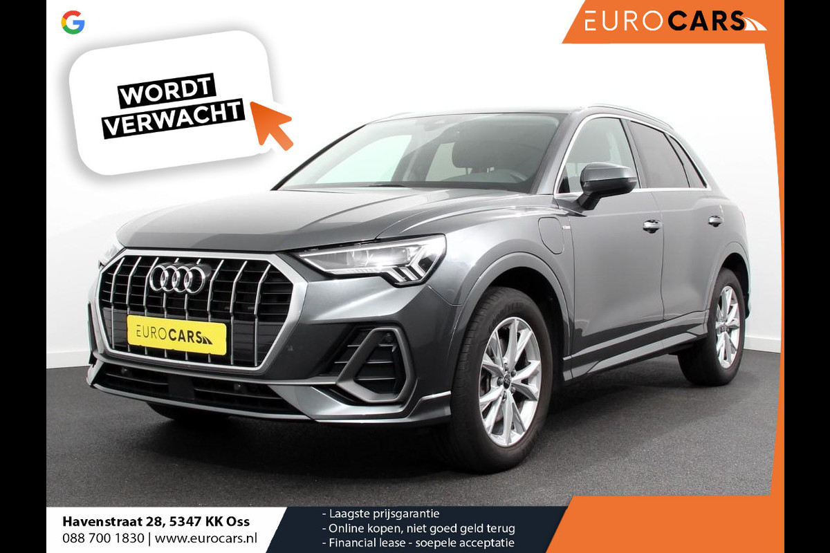 Audi Q3 45 TFSI e 245pk S-Line Plus PHEV Navigatie Apple Carplay/Android auto Climate Control Adaptive Cruise Control Electrisch bedienbare achterklep