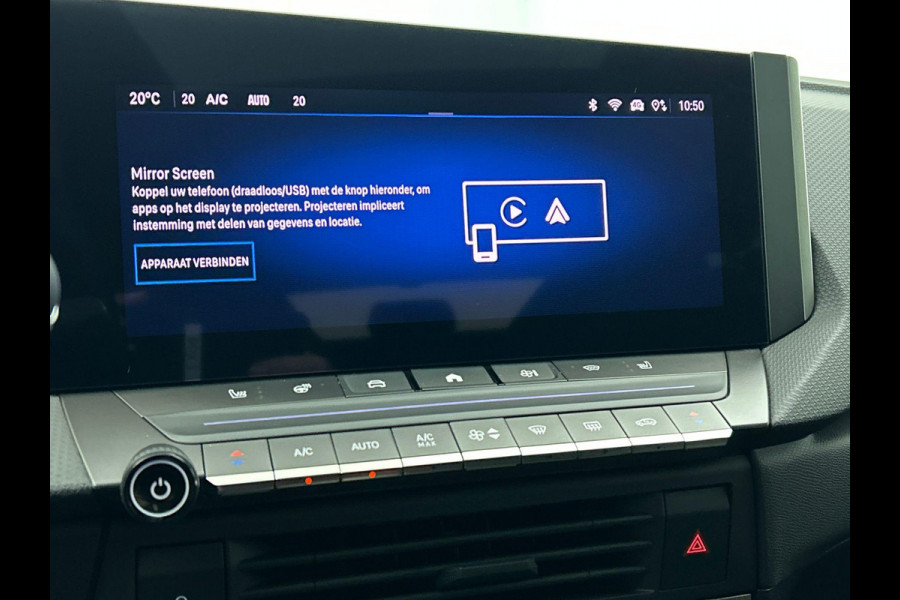 Opel Astra 1.2 Turbo Ultimate Climate control  Adaptive cruise control LED Panoramadak Voorstoelen verwarmd Stuurwiel verwarmd Achteruitrij camera 360* Sfeer verlichting Apple carplay/ Andriod auto