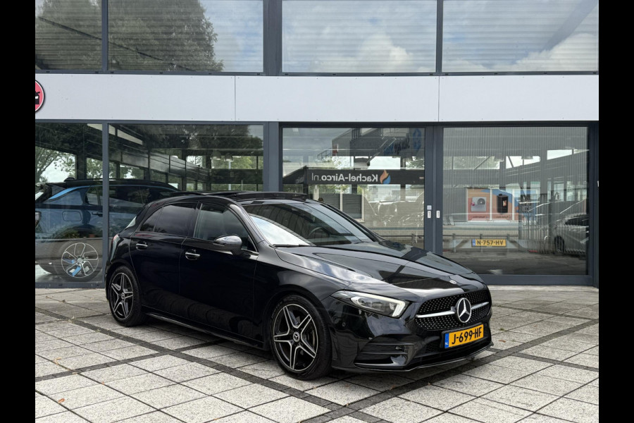 Mercedes-Benz A-Klasse 180 Aut. Sol. AMG Sport Mood Light Sfeer | Panorama | Burmester | Memory | Multi Beam