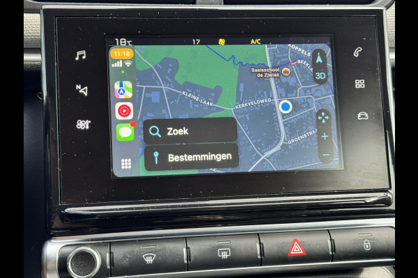 Citroën C3 1.2 PureTech Feel Cruise control Airco Navi Bleutooth Apple Carplay Android Auto Parkeersensoren achter