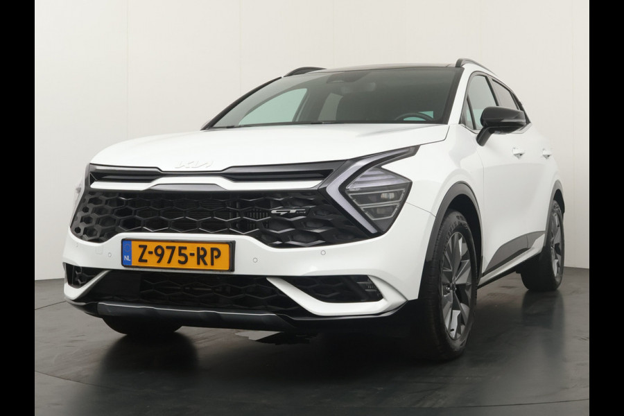 Kia Sportage 1.6 T-GDi Hybrid GT-Line Apple Carplay/Android Auto - Cruise Control - Dodehoekdetectie - Navigatie - Panoram Dak - Stuur/Stoel Verwarming Fabrieksgarantie tot 06-2031