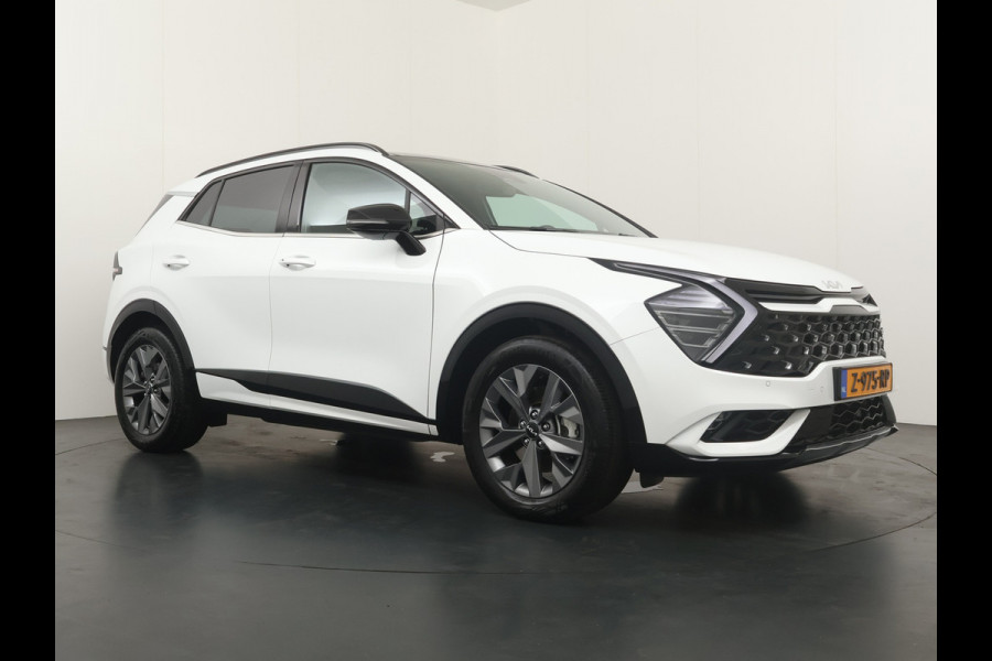 Kia Sportage 1.6 T-GDi Hybrid GT-Line Apple Carplay/Android Auto - Cruise Control - Dodehoekdetectie - Navigatie - Panoram Dak - Stuur/Stoel Verwarming Fabrieksgarantie tot 06-2031