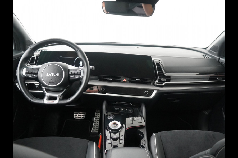 Kia Sportage 1.6 T-GDi Hybrid GT-Line Apple Carplay/Android Auto - Cruise Control - Dodehoekdetectie - Navigatie - Panoram Dak - Stuur/Stoel Verwarming Fabrieksgarantie tot 06-2031