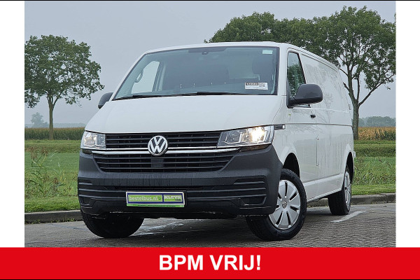 Volkswagen Transporter 2.0 TDI L2H1 28 Trekhaak Deuren Airco 3 Zits Euro6 90 PK