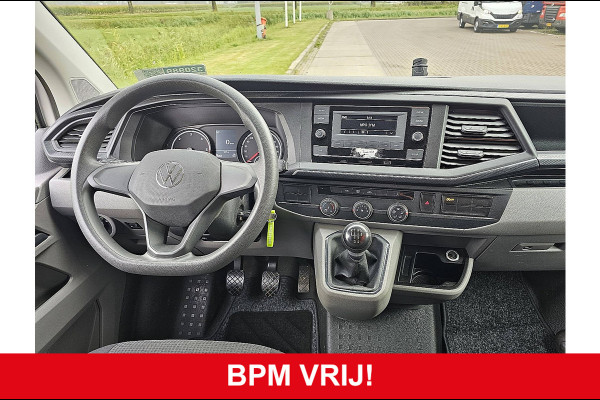 Volkswagen Transporter 2.0 TDI L2H1 28 Trekhaak Deuren Airco 3 Zits Euro6 90 PK