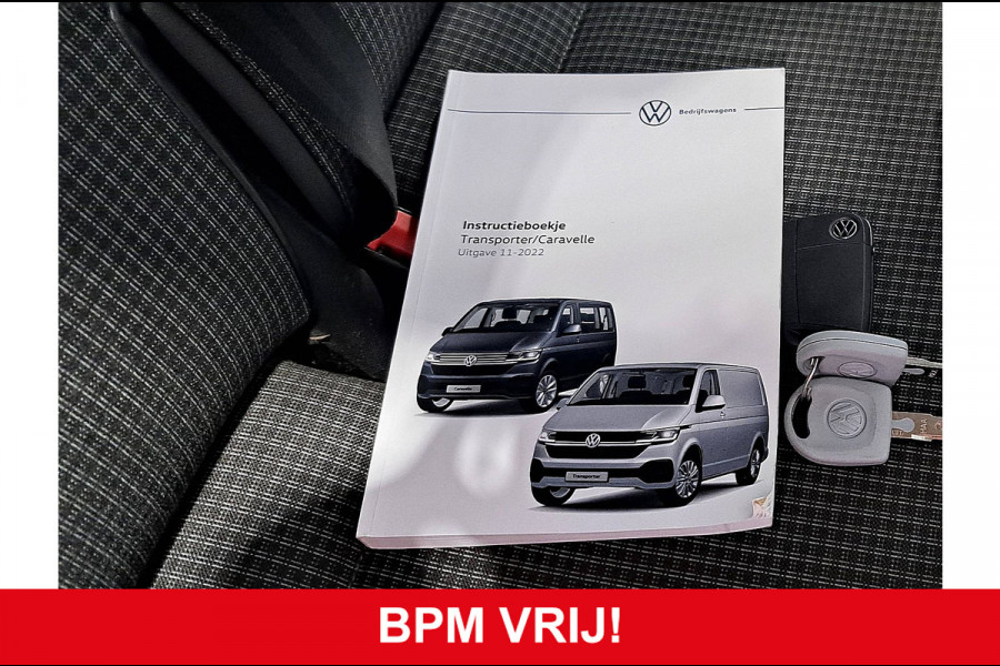 Volkswagen Transporter 2.0 TDI L2H1 28 Trekhaak Deuren Airco 3 Zits Euro6 90 PK