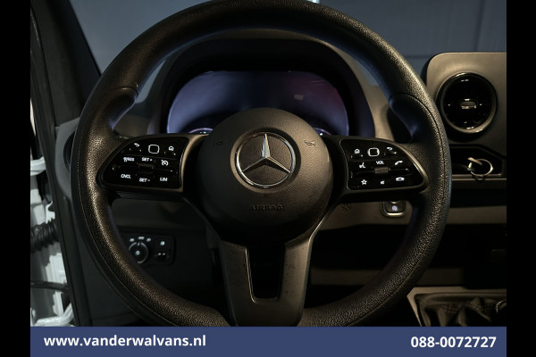 Mercedes-Benz Sprinter 316 CDI 164pk L3H2 Euro6 Airco | Camera | Apple Carplay | Cruiscontrol Android Auto, Chauffeursstoel, Stoelverwarming, 270gr. Achterdeuren, Bijrijdersbank