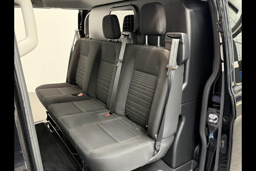 Ford Transit Custom 300 2.0 TDCI L2H1 Limited Dubbele cabine Navi Airco 2 Schuifdeuren Trekhaak PDC Camera Carplay DAB
