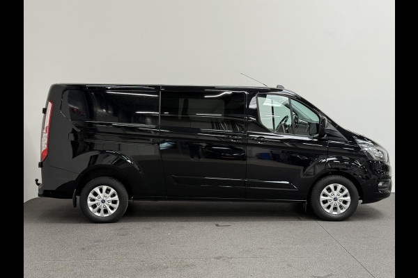Ford Transit Custom 300 2.0 TDCI L2H1 Limited Dubbele cabine Navi Airco 2 Schuifdeuren Trekhaak PDC Camera Carplay DAB