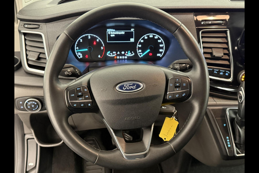 Ford Transit Custom 300 2.0 TDCI L2H1 Limited Dubbele cabine Navi Airco 2 Schuifdeuren Trekhaak PDC Camera Carplay DAB