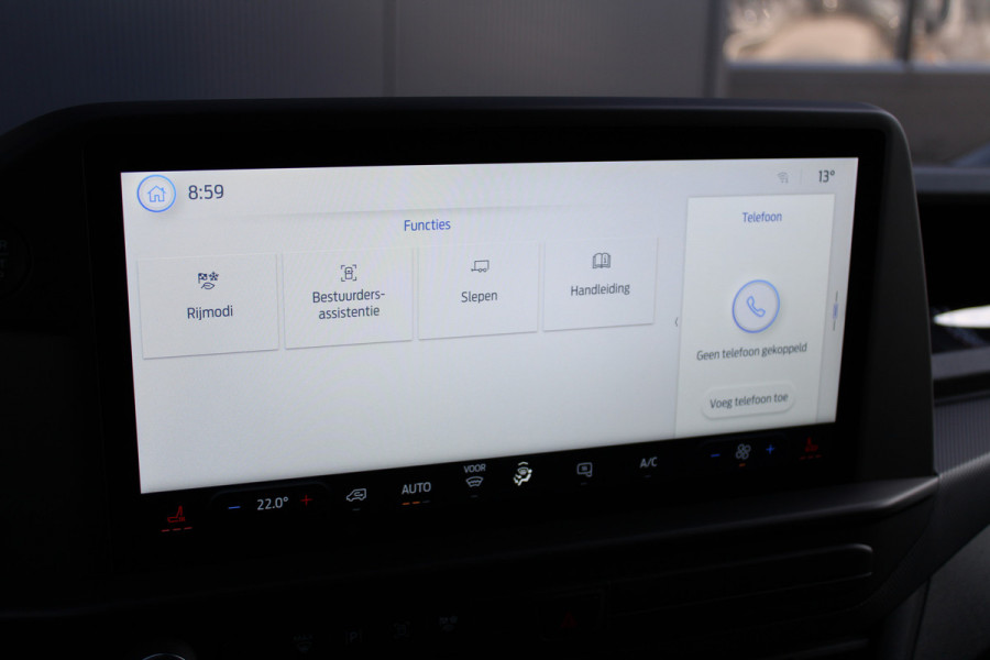 Ford Transit Custom 320 2.0 TDCI L2H1 Trend 136pk - 2x Schuifdeur - Carplay - Android - Camera - Trekhaak - Stoelverwarming -70l tank - Rijklaar Ford Transit Custom 320 2.0 TDCI L2H1 Trend 136pk - 2x Schuifdeur - Carplay - Android - Camera - Trekhaak - Stoelverwarming -70l tank - Rijklaar