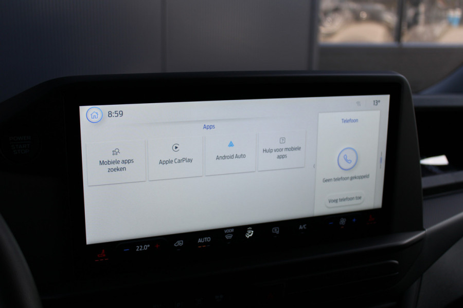 Ford Transit Custom 320 2.0 TDCI L2H1 Trend 136pk - 2x Schuifdeur - Carplay - Android - Camera - Trekhaak - Stoelverwarming -70l tank - Rijklaar Ford Transit Custom 320 2.0 TDCI L2H1 Trend 136pk - 2x Schuifdeur - Carplay - Android - Camera - Trekhaak - Stoelverwarming -70l tank - Rijklaar