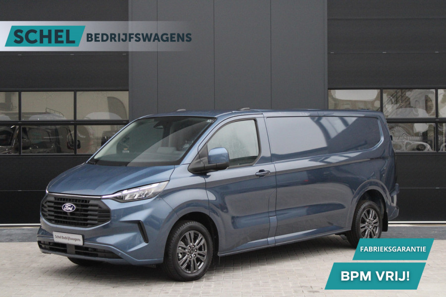 Ford Transit Custom 320 2.0 TDCI L2H1 Limited 170pk - Adaptive Cruise - Blind spot - Navigatie - Camera - Draadloos laden - Stoelverwarming - Rijkla