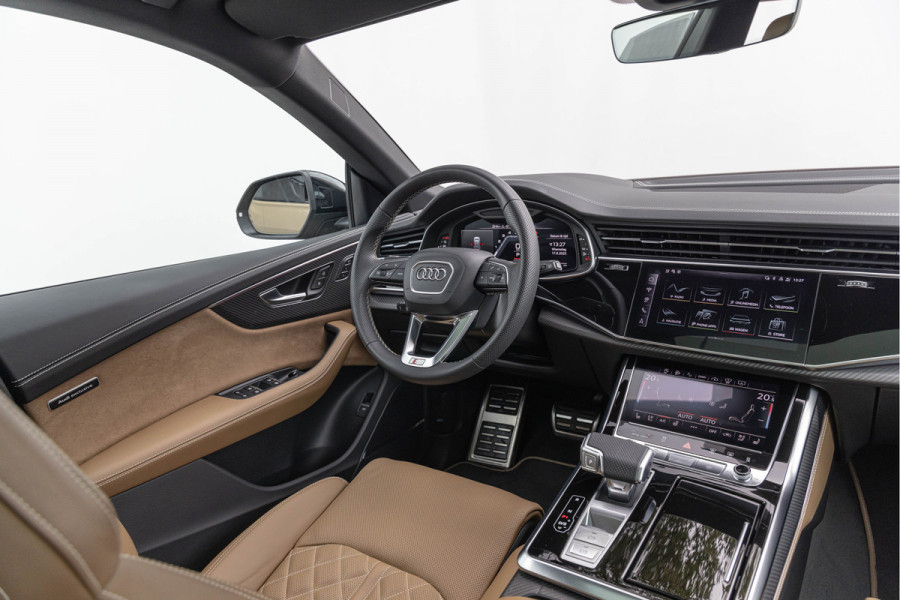 Audi SQ8 4.0 TFSI 507pk Quattro Pano S-stoelen Audi Exclusive Standkachel 23'' HuD Carbon B&O