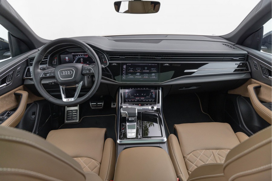 Audi SQ8 4.0 TFSI 507pk Quattro Pano S-stoelen Audi Exclusive Standkachel 23'' HuD Carbon B&O