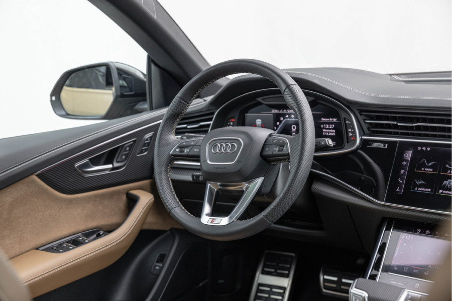Audi SQ8 4.0 TFSI 507pk Quattro Pano S-stoelen Audi Exclusive Standkachel 23'' HuD Carbon B&O