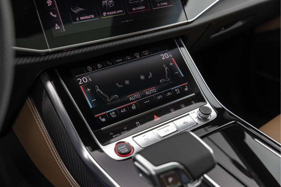 Audi SQ8 4.0 TFSI 507pk Quattro Pano S-stoelen Audi Exclusive Standkachel 23'' HuD Carbon B&O