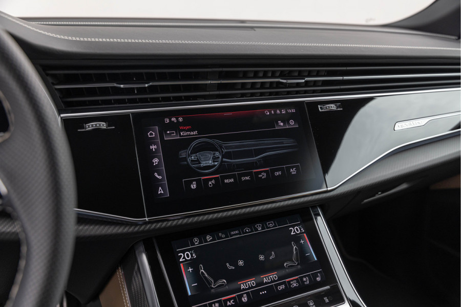 Audi SQ8 4.0 TFSI 507pk Quattro Pano S-stoelen Audi Exclusive Standkachel 23'' HuD Carbon B&O