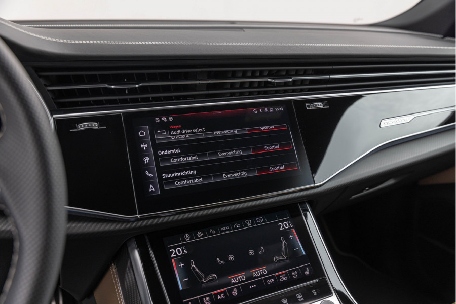 Audi SQ8 4.0 TFSI 507pk Quattro Pano S-stoelen Audi Exclusive Standkachel 23'' HuD Carbon B&O