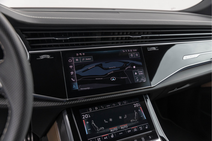 Audi SQ8 4.0 TFSI 507pk Quattro Pano S-stoelen Audi Exclusive Standkachel 23'' HuD Carbon B&O