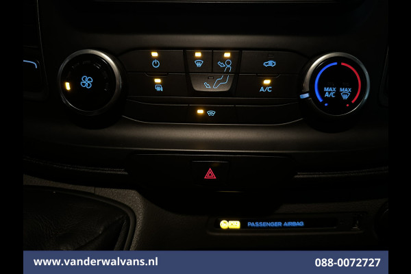 Ford Transit 2.0 TDCI 130pk Bakwagen 221cm hoog Laadklep Euro6 Airco | 3-Zits | Camera Verwarmde voorruit, Bijrijdersbank, 920kg laadvermogen