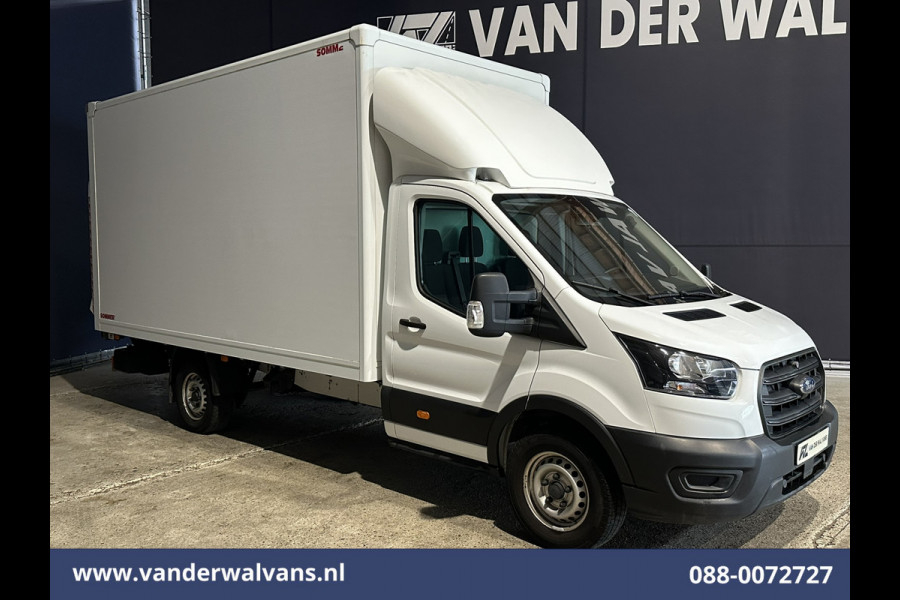 Ford Transit 2.0 TDCI 130pk Bakwagen 221cm hoog Laadklep Euro6 Airco | 3-Zits | Camera Verwarmde voorruit, Bijrijdersbank, 920kg laadvermogen