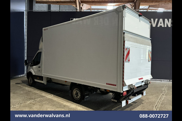 Ford Transit 2.0 TDCI 130pk Bakwagen 221cm hoog Laadklep Euro6 Airco | 3-Zits | Camera Verwarmde voorruit, Bijrijdersbank, 920kg laadvermogen