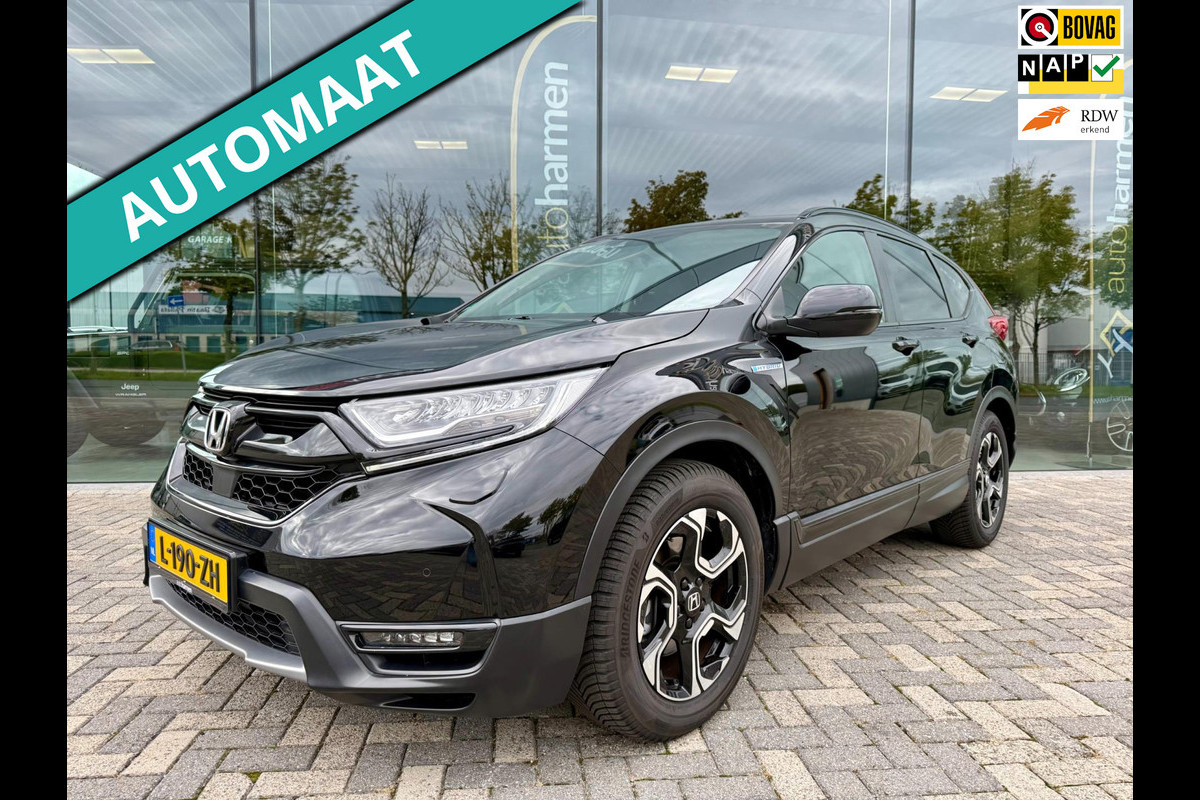 Honda CR-V 2.0 Hybrid Lifestyle, NAP, CarPlay, Trekhaak, LED, Leder, KeyLess