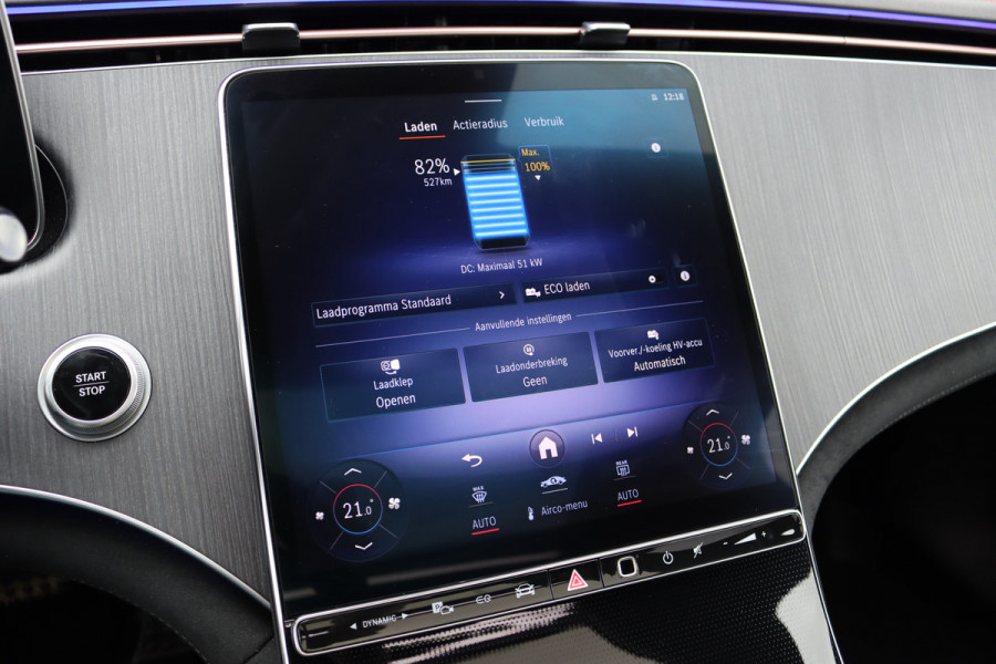 Mercedes-Benz EQE 300 AMG Line 89 kWh | Panoramadak | Distronic+ | Burmester | Memory | Leder | Surround Camera | Digital Light | Keyless Go | Warmtepomp |
