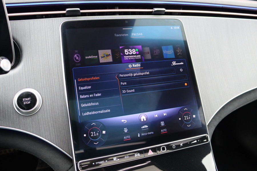Mercedes-Benz EQE 300 AMG Line 89 kWh | Panoramadak | Distronic+ | Burmester | Memory | Leder | Surround Camera | Digital Light | Keyless Go | Warmtepomp |
