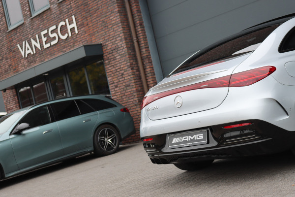 Mercedes-Benz EQE 300 AMG Line 89 kWh | Panoramadak | Distronic+ | Burmester | Memory | Leder | Surround Camera | Digital Light | Keyless Go | Warmtepomp |