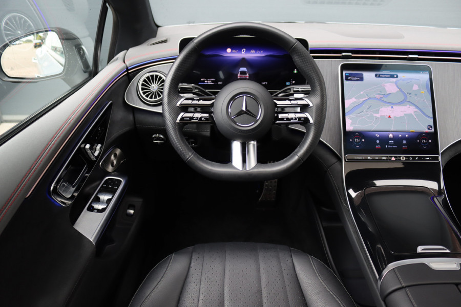 Mercedes-Benz EQE 300 AMG Line 89 kWh | Panoramadak | Distronic+ | Burmester | Memory | Leder | Surround Camera | Digital Light | Keyless Go | Warmtepomp |