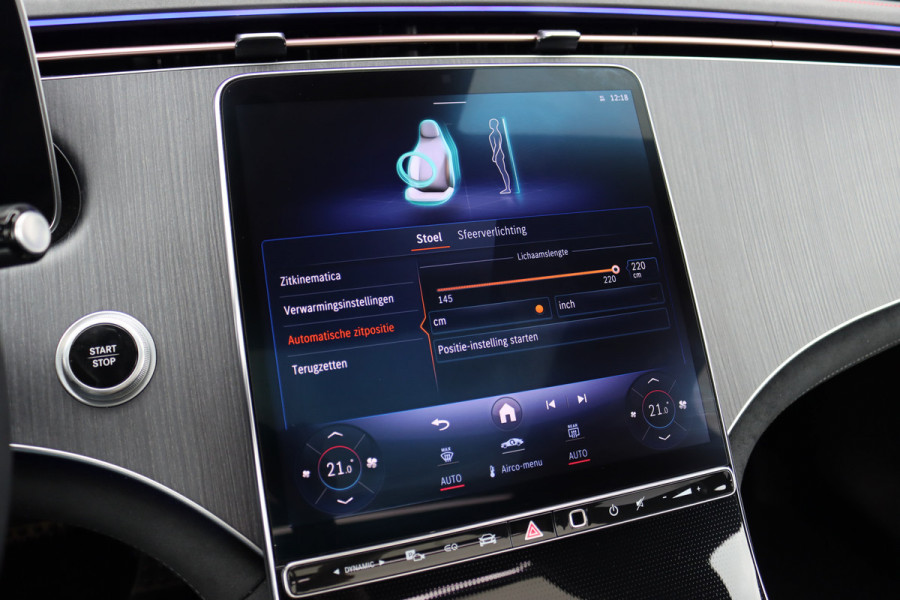 Mercedes-Benz EQE 300 AMG Line 89 kWh | Panoramadak | Distronic+ | Burmester | Memory | Leder | Surround Camera | Digital Light | Keyless Go | Warmtepomp |