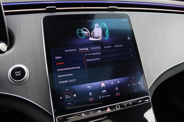 Mercedes-Benz EQE 300 AMG Line 89 kWh | Panoramadak | Distronic+ | Burmester | Memory | Leder | Surround Camera | Digital Light | Keyless Go | Warmtepomp |
