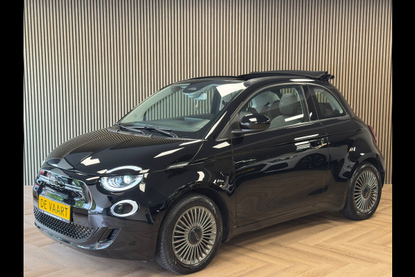 Fiat 500E C Icon 42kWh CAMERA NAVIGATIE APPLE CARPLAY STOELVERWARMING PDC AIRCO ADAPTIEVE CRUISE KEYLESS-GO