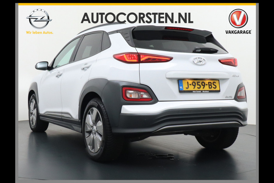 Hyundai Kona EV 64kWh 3 Fase Lader Warmtepomp Head-Up Display Adap.Cruise Apple Carplay Android Auto Navi Ecc Privacy Glas Keyless Fashion 1e Eigenaar