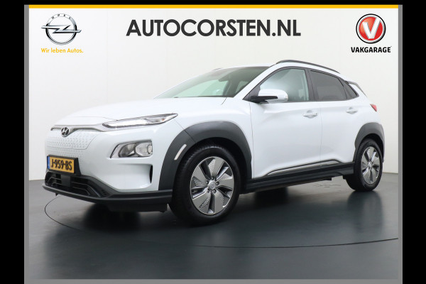 Hyundai Kona EV 64kWh 3 Fase Lader Warmtepomp Head-Up Display Adap.Cruise Apple Carplay Android Auto Navi Ecc Privacy Glas Keyless Fashion 1e Eigenaar