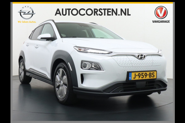 Hyundai Kona EV 64kWh 3 Fase Lader Warmtepomp Head-Up Display Adap.Cruise Apple Carplay Android Auto Navi Ecc Privacy Glas Keyless Fashion 1e Eigenaar