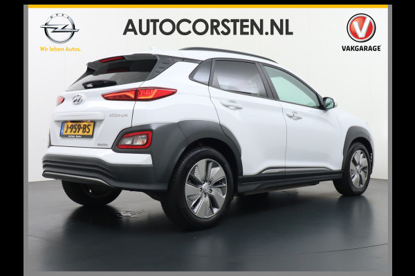 Hyundai Kona EV 64kWh 3 Fase Lader Warmtepomp Head-Up Display Adap.Cruise Apple Carplay Android Auto Navi Ecc Privacy Glas Keyless Fashion 1e Eigenaar